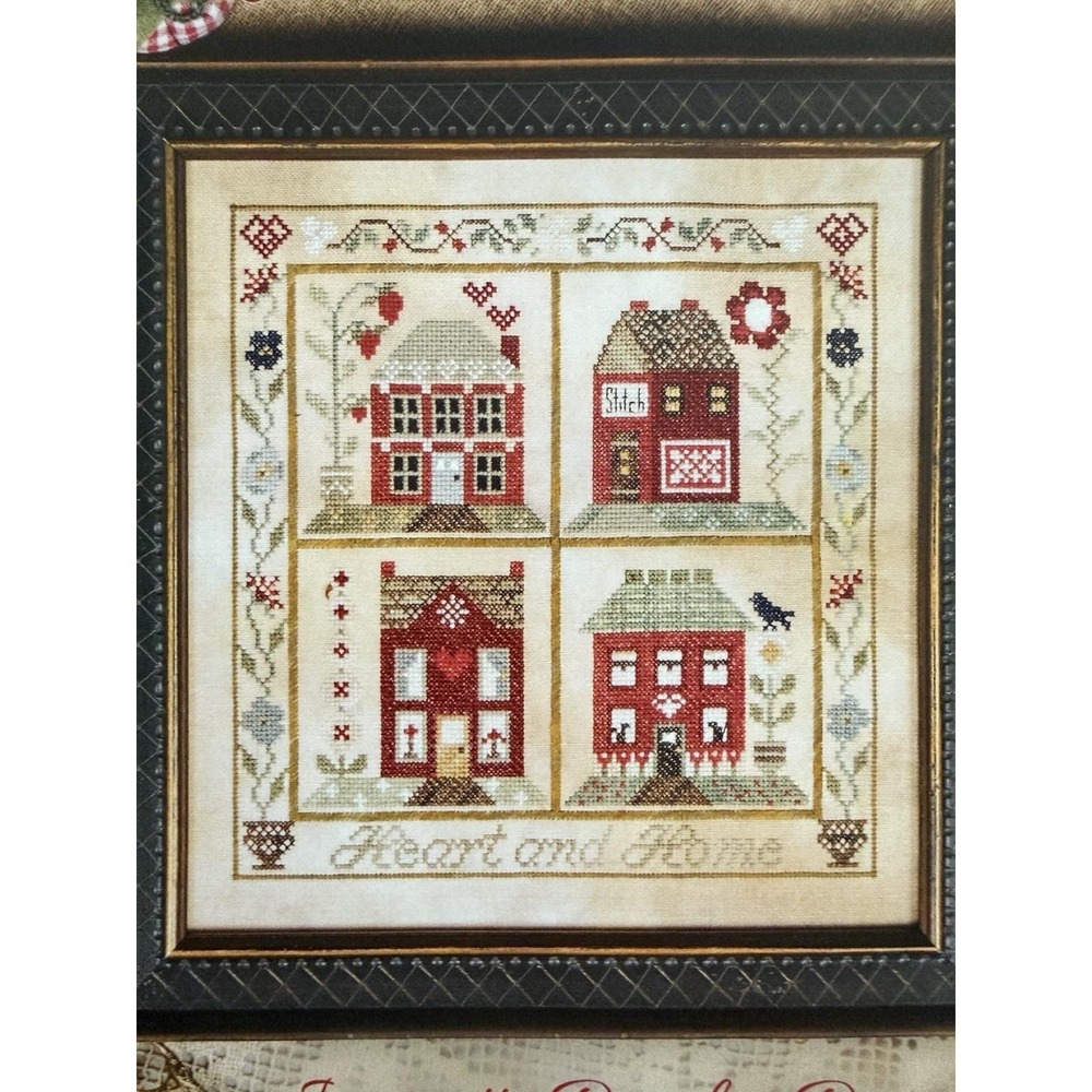 ALL-IN-ONE PROJECT BUNDLE ~ Jeannette Douglas Designs Heart and Home Sampler